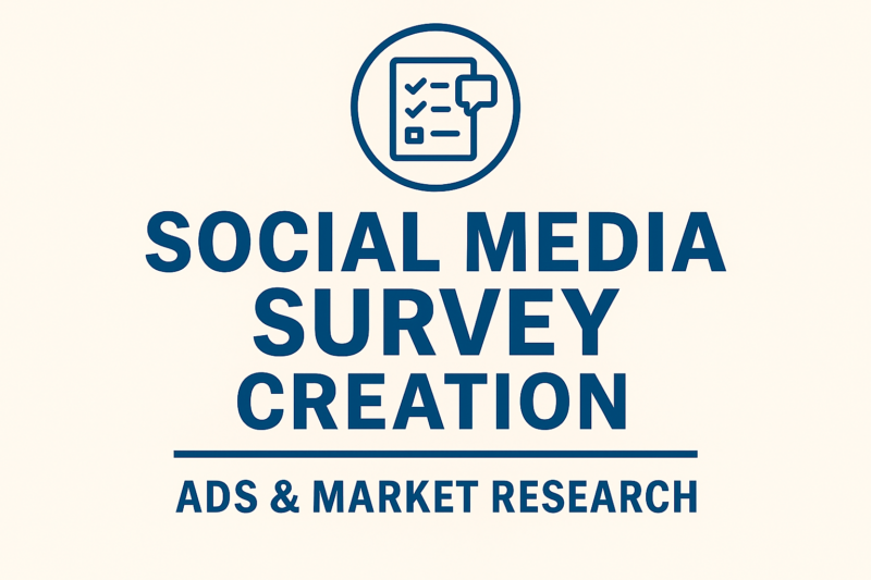 Campagne de publicité, de sondage sur les réseaux sociaux