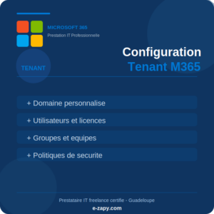 Installation - Configuration O365 pour les PME