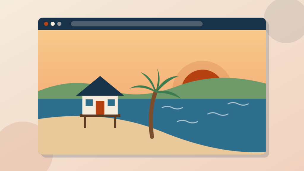 Site vitrine pour un gîte à Deshaies