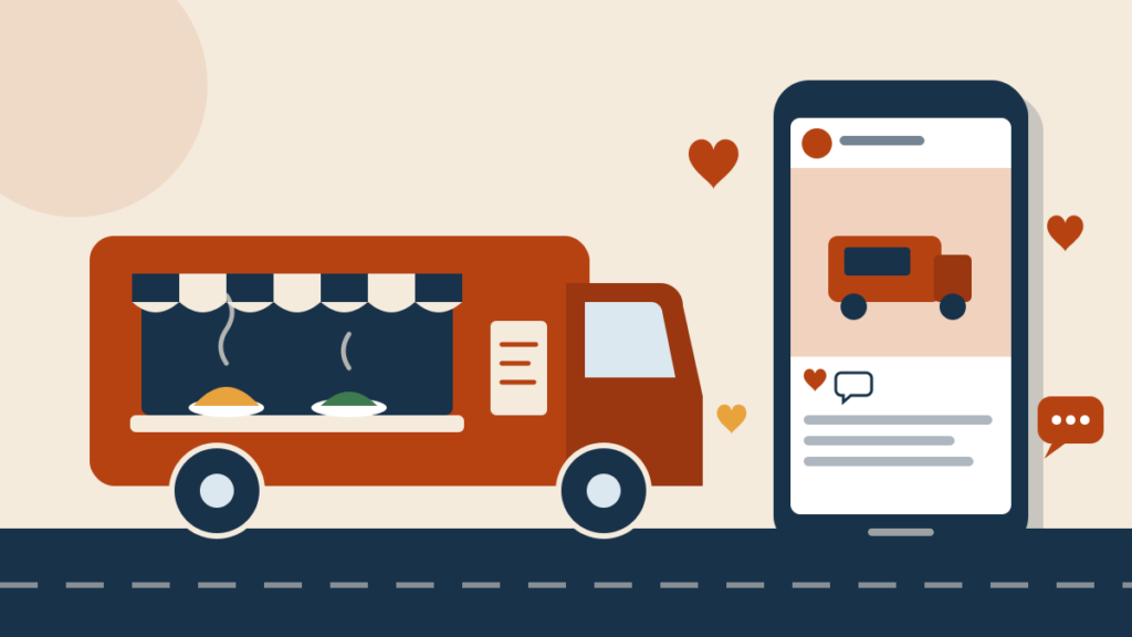 Gestion des réseaux sociaux d'un food truck à Cayenne